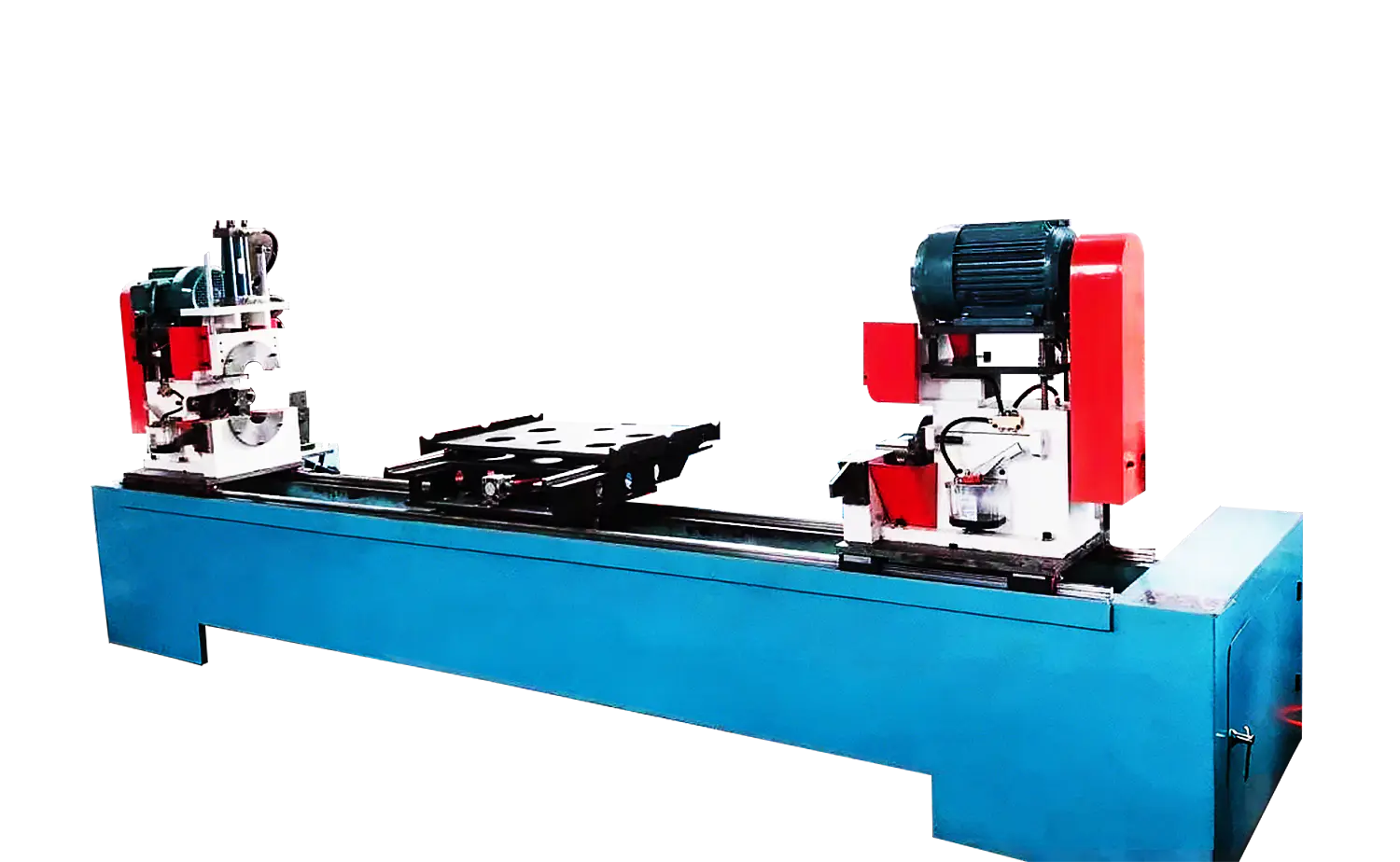 Mesin Chamfering Tiub Hidraulik DEF PV Series Double Head