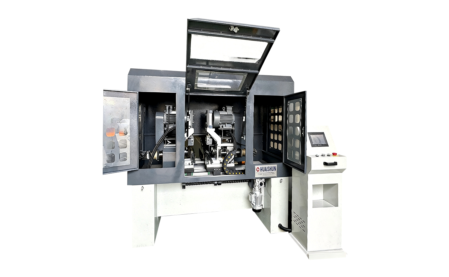 Mesin Chamfering Tiub Servo Kestabilan Tinggi Siri DEF80CNC