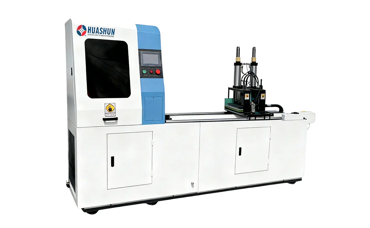 Mesin Pemotong Aluminium Siri CNC505 dengan Sistem Pelinciran